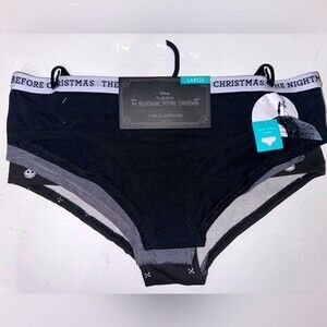 Disney Nightmare Before Christmas Hipster Panties Jack Skellington Large Set 3